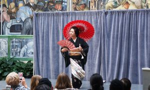 Japanese Dance by Ms. Michie Koyama, master of Hanayanagi Natori
